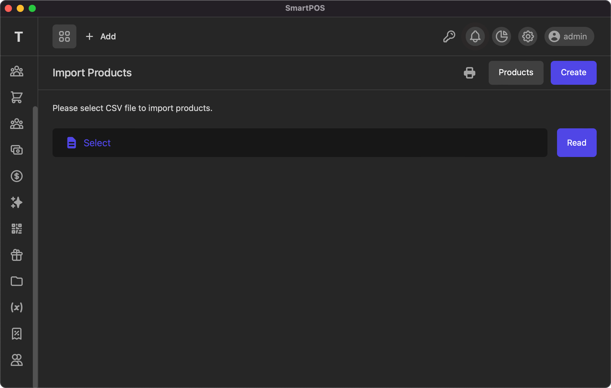 Products Import Products Import