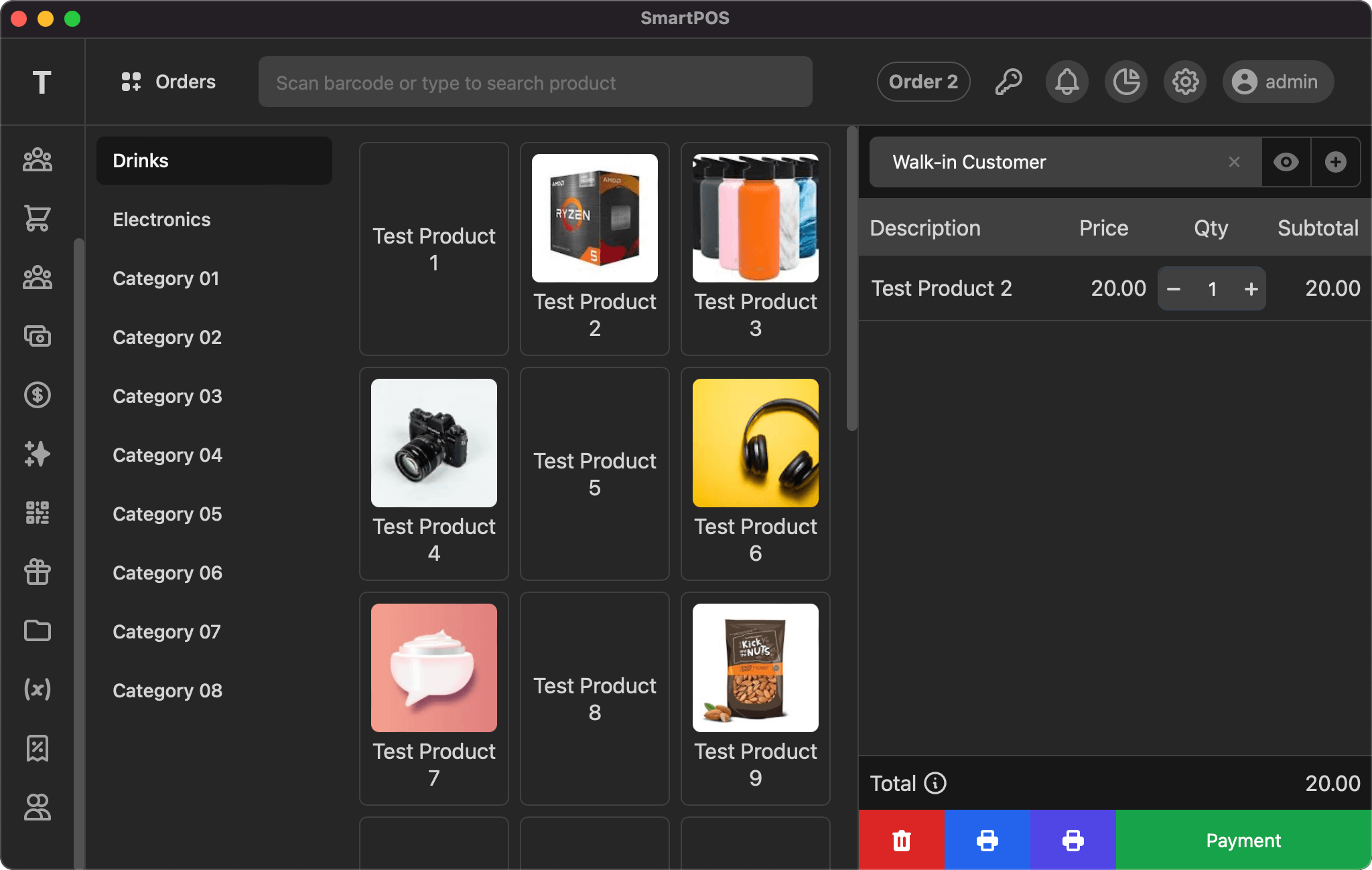 HalaPOS - Point of Sale Screen POS